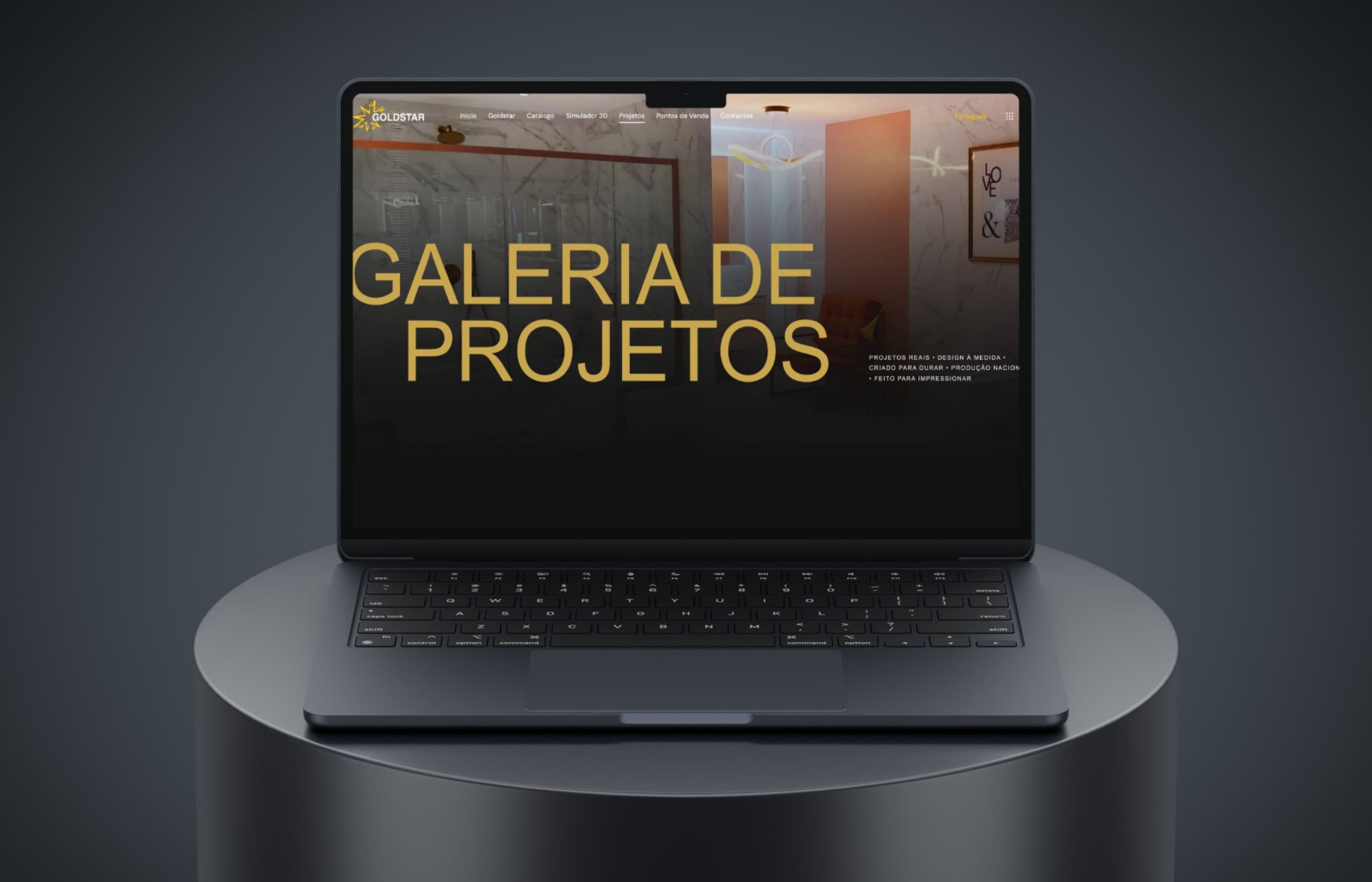 Goldstar MFN, website institucional mfn.pt, vista completa