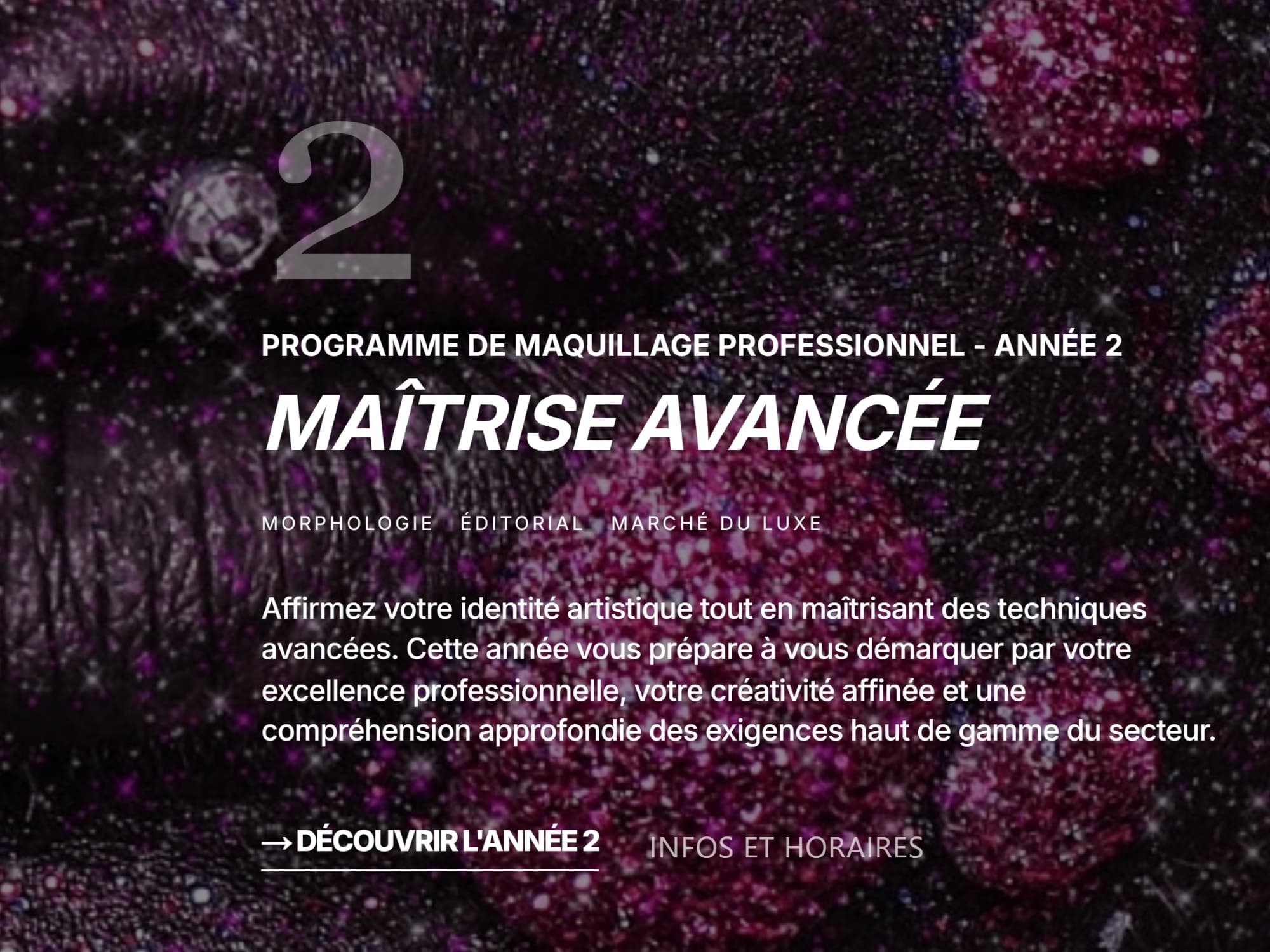 M-Art Academy, dashboard admin para edição de textos