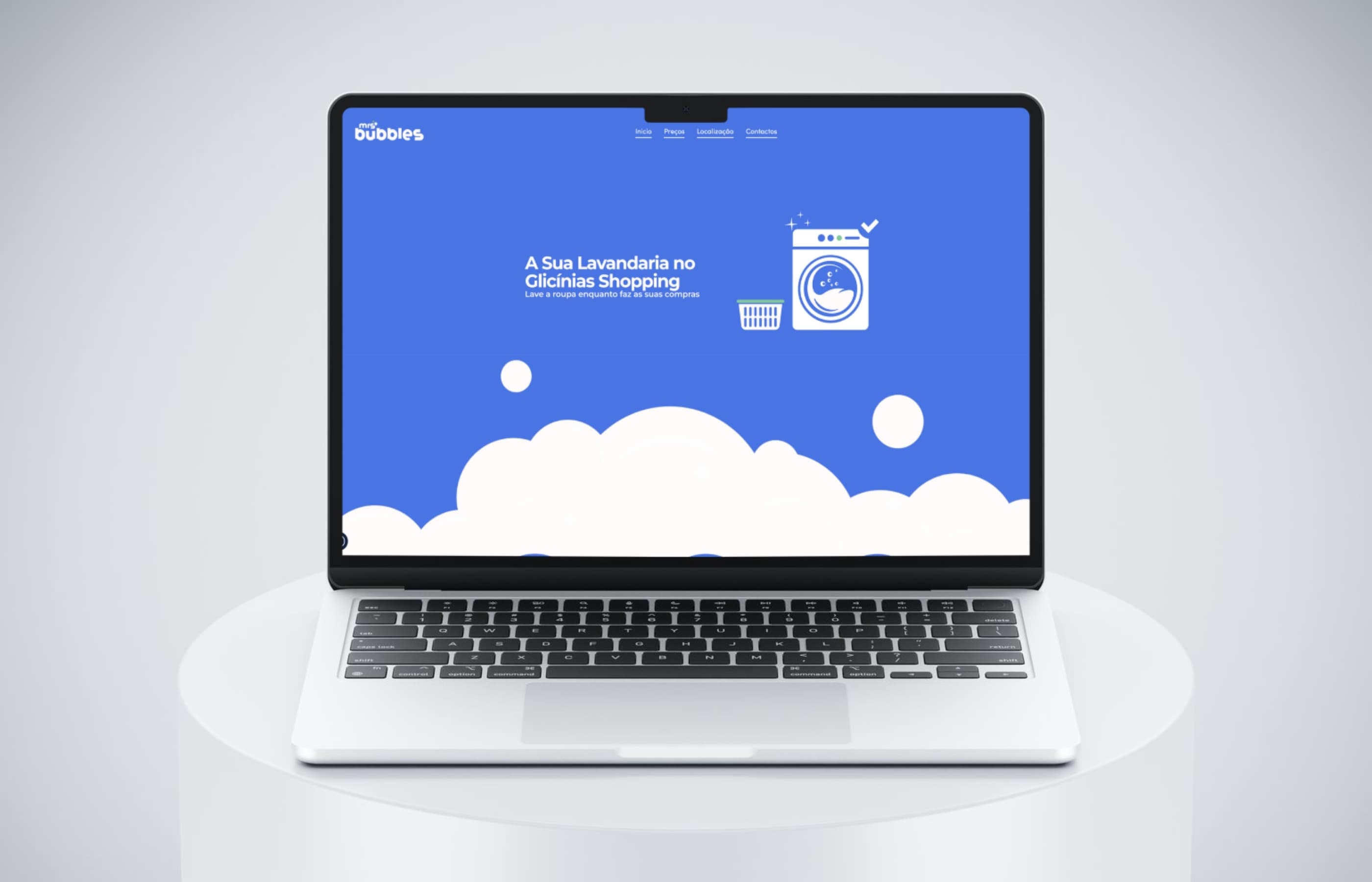 Mrs Bubbles, fotografia editorial do espaço em Glicínias