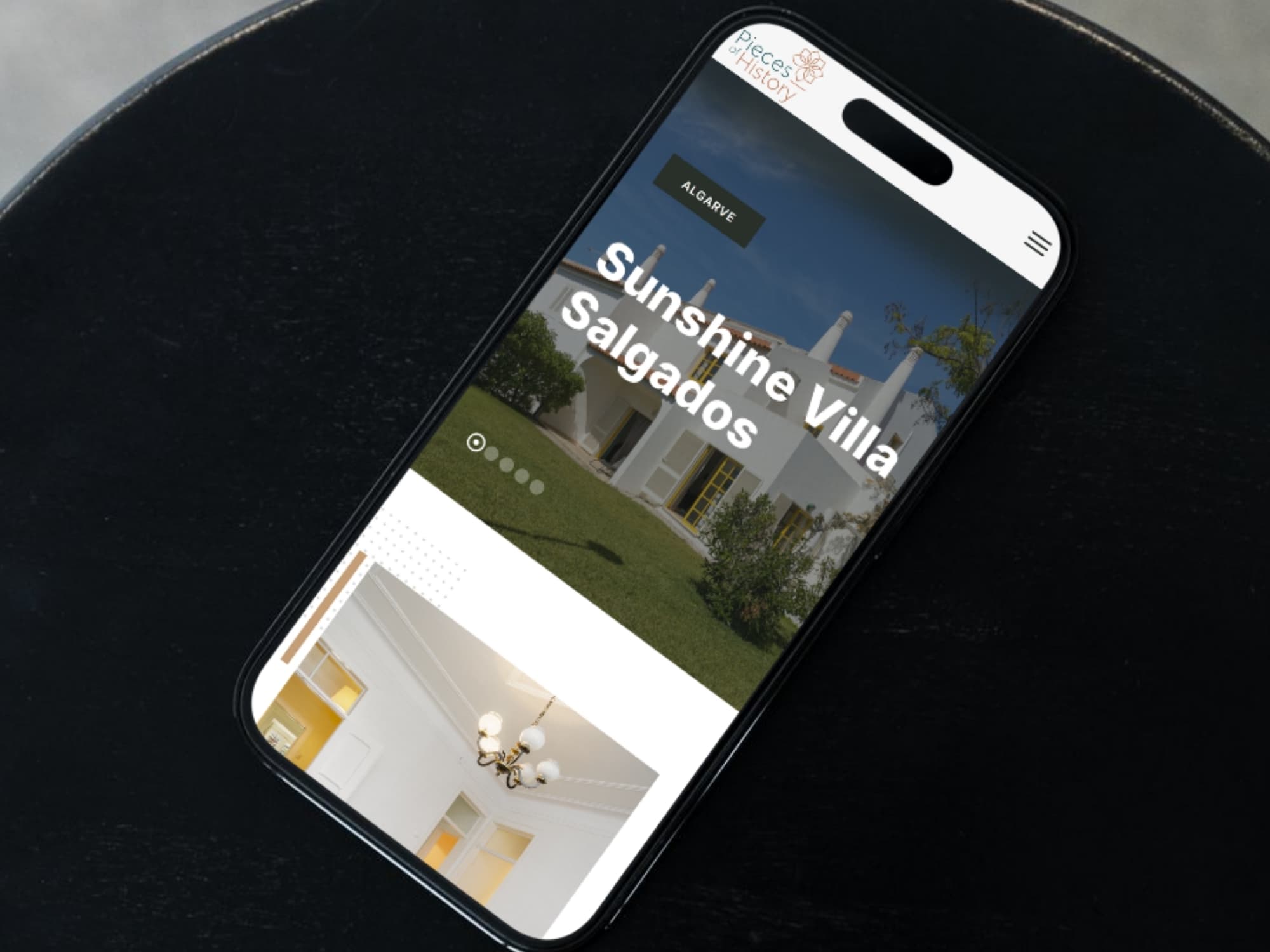 Pieces of History, alojamento partilhado com outras marcas do grupo