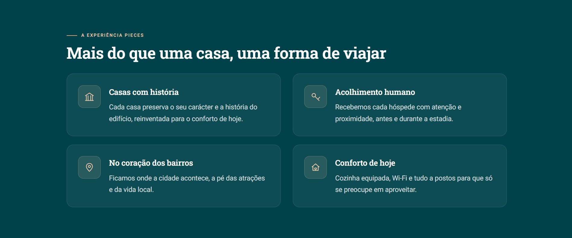 Listings management dashboard for Pieces of History